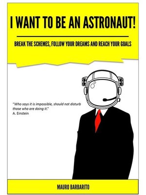 cover image of I want to be an astronaut
